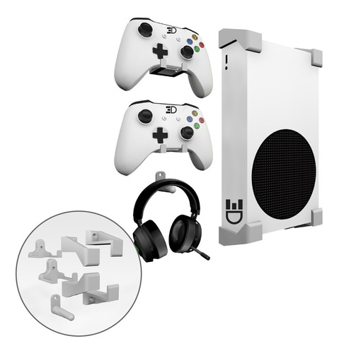 Base Xbox Series S + Soporte Control Y Audifono