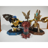 Skylanders Imaginators Golden Queen ,king Pen + Crystal.