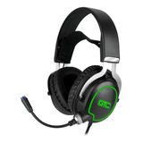 Audifono Gamer Gtc Hsg-610 Pc Ps4 Xbox Rgb Negro