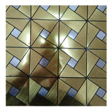 Lamina Mural Adhesiva Pvc Mosaico Pak 10 Unidades (30x30)