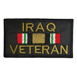Parche De Veterano De Irak ' Parche Bordado De Moral Militar