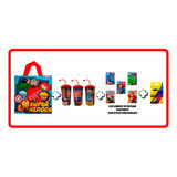 25 Kits Bolsa Dulcero + Vaso + Libro De Colorear + Crayones