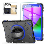 Funda Mica+ Para iPad 7, 8, 9, 10.2, Azul