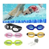 Pack De 2 Lentes Para Nadar Niño Y Niña Azul Y Rosa Piscinas