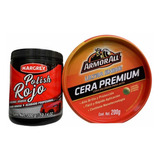 Cera Pasta Armor All Premium Más Polish Rojo Margrey