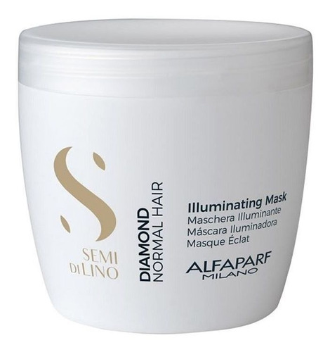 Máscara Alfaparf Semi Di Lino Diamond Illuminating 500ml