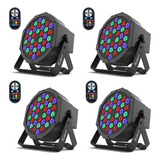 Luces De Dj, 36 Luces Par Led, Luces De Escenario Contr...