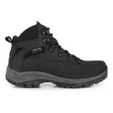 Bota De Trekking Cuero Hombre Borcego Impermeable Briganti