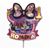 Cake Topper Shaker Para Pastel  D Minnie Mouse Boutique