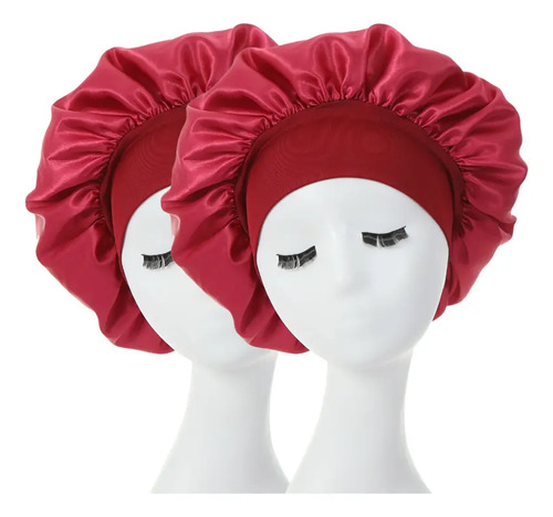 2pcs Gorro Para Dormir, Gorro De Pelo, Gorro De Satín Curli | Meses sin interés