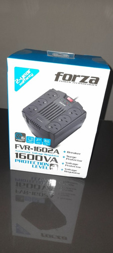 Estavilizador De Tension Forza Fvr-1602 A 800w 1600va