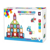 Didáctico Infantil Bloques Magnéticos 45pcs