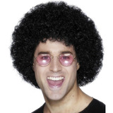 Peluca Tipo Afro Negra Fiesta Disfraz Cosplay Anime Disco