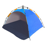 Carpa Playa Autoarmable P/6 Personas Poliester Camping Bz3