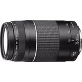 Lente Canon 75-300 Mm Teleobjetivo F4-5.6 Iii Para Camaras T3 T5 T6 T7 2000d T3i T5i T6i T7i T8i