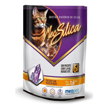 Areia Sílica Para Gatos Anti Odor Mec Silica 1,6 Kg Mec Pet