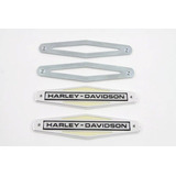 Gas Tank Emblems With Black Lettering Fits Harley-davids Ssq