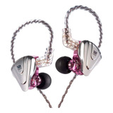 Auriculares In Ear Kz Acoustics Zsx C/mic Monitoreo Violeta