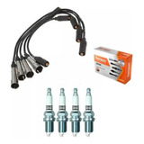 Kit Cables Y Bujías Ferrazzi Gol Power 1.6 8v C Distribuidor