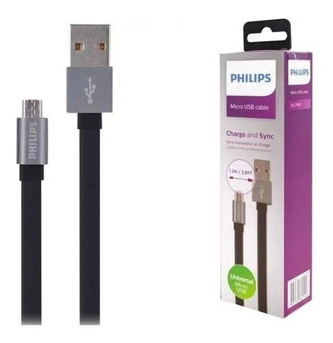 Cable Micro Usb Universal Philips Dlc2518f