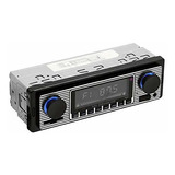 Estéreo Para Auto Con Bluetooth, Radio Fm Retro,