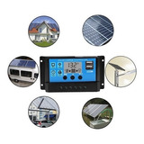 30a 12v/24v Controlador De Carga Solar Inteligente