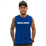 Camisa Regata Masculina Personalizada Sea-doo Jet Sky Oferta