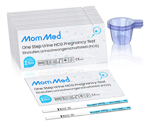 Test De Embarazo  Kit De Prueba De Embarazo Mommed, 20 Tiras