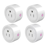 Enchufe Inteligente Wifi Smart Plug Alexa Google Home 4 Pack