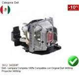Lampara Compatible Proyector Dell 3400mp 3400mp