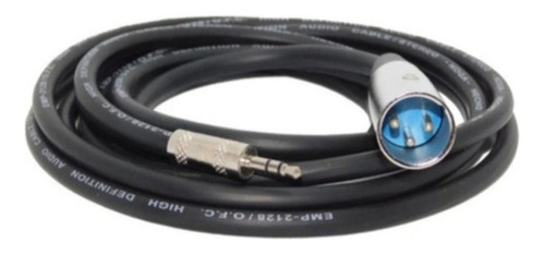 Cable Adaptador Xlr Macho A Mini Plug Estereo 3.5mm 5 Mts