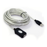 Cable Prolongador Usb 10mt Activo Extensor 2.0 Usb190 Luxell