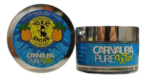 Toxic Shine Cera En Pasta Carnauba Pure Wax  Brillo Extremo