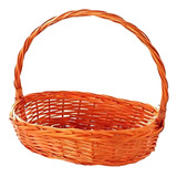 Cesta De Pascua, Cesta De Picnic, Cesta Tejida Reutilizable,