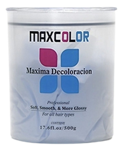  Decolorante Cabello Maxcolor Peluqueria 500 Gr Tono Neutro