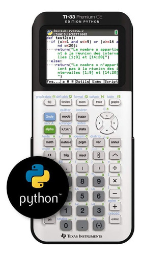 Texas Instruments Ti-83 Premium Ce Python