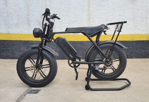 Bicicleta Elétrica E-vibe 750w 45kh Com Capa E Cavalete
