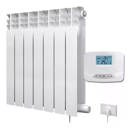 Radiador Eléctrico 1000 W Control Inalámbrico Programable