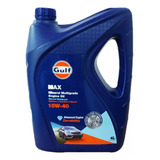 Aceite Gulf Max 15w40 De 4lts Nafta Diesel 