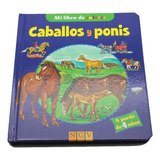 Libro Ilustrado Con Actividades De Ponys Y Caballos Infantil