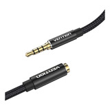Cable De Audio Extension Vention 4 Polos Auxiliar 3.5mm 1m
