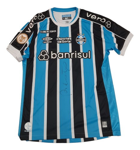 Camisa Gremio Brasileiro 2023 Autografada Renato