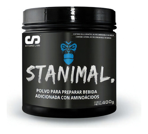 Stamino Labs Pre-entreno Stanimal 400 G Sabor Mora Azul
