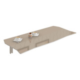 Mesa De Parede Dobrável 68x46cm - Cor Fendi