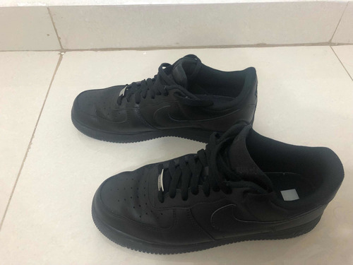 Tenis Nike Af1 Negros Talla 8.5 Usados