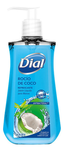Jabón Líquido Para Manos Dial Rocío De Coco 460ml