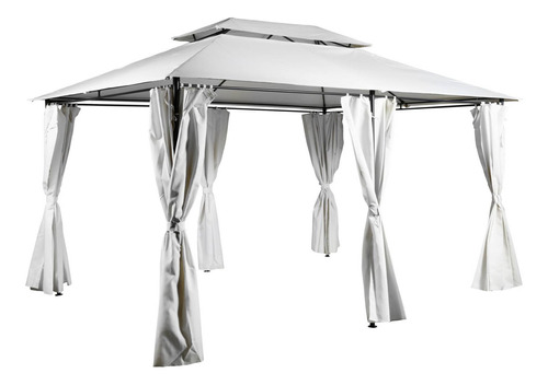 Toldo Pergola Romana 3x4 Cortina Exterior Terraza Eventos