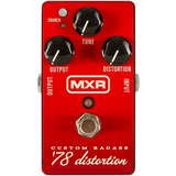 Pedal De Efecto Mxr Custom Badass '78 Distortion