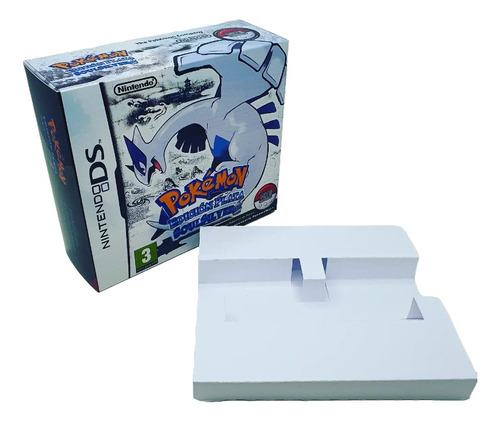 Caja Reemplazo Pokemon Plata Soulsilver Ingles O Español