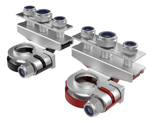Juego De 2 Terminales De Cable De Batería De 3 Vías